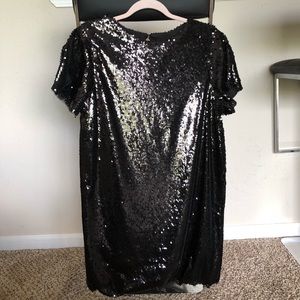 SOLD NWOT Sequin Oversized Dress